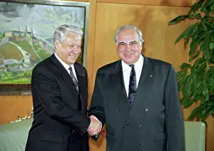 Bonn: Boris Yeltsin visit to FRG, 1991