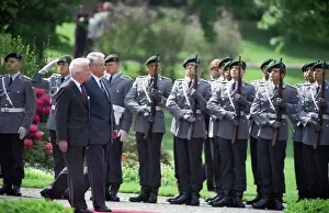 Weizsacker: Boris Yeltsin visit to FRG, 1994