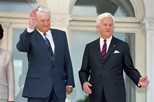 Weizsacker: Boris Yeltsin visit to FRG, 1994