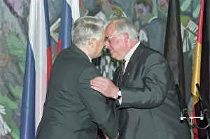 Kohl: Boris Yeltsin visit to FRG, 1994