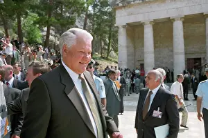 Corfu: Boris Yeltsin visit to Greece, 1994