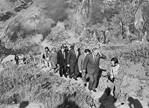 Geysers: Boris Yeltsin visit to Kamchatka, 1990