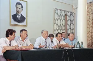 Intellectuals: Boris Yeltsin visit to Tatarstan, 1990