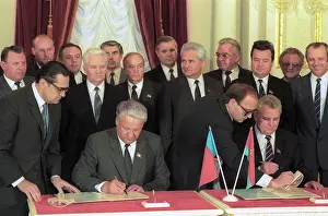 Kravchuk: Boris Yeltsin visit to Ukraine, 1990