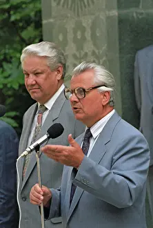 Yalta: Boris Yeltsin visit to Ukraine, 1992