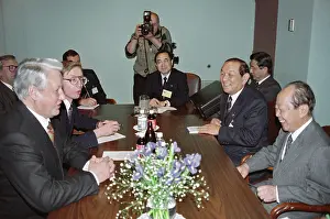 Kiichi: Boris Yeltsin visit to USA, 1992