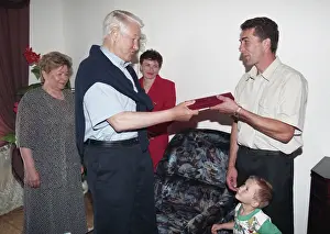 Naina: Boris Yeltsin visiting Samara region