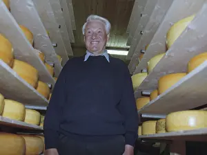Cheese: Boris Yeltsin visiting Samara region
