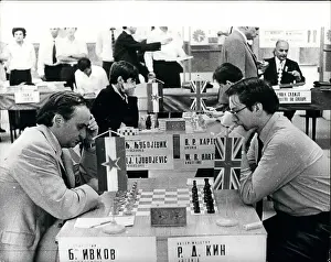 Olympiad: Borislav Ivkov v Raymond Keene, Chess Olympiad, Skopje