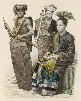Dyaks: BORNEO