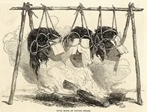 Brains: BORNEO/DYAK DRYING HEADS