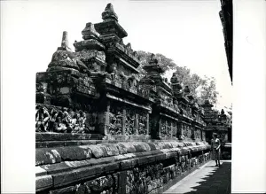 Studded: Borobudur Buddhist Temple