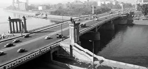 Borodino: Borodino bridge in Moscow, 1981
