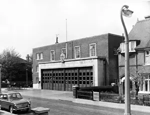 Wallington: Borough of Beddington and Wallington Fire Station, Surrey