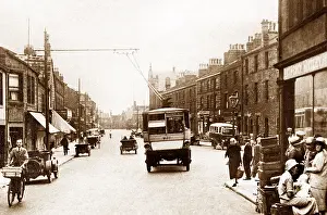 Otley: Boroughgate, Otley, early 1900's
