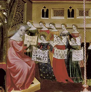 Catalans: BORRASSA, Lluis (1360-1425). Altarpiece of the