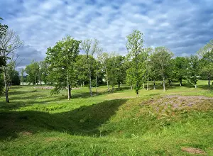 Vestfold: Borre burial ground, Vestfold, Norway