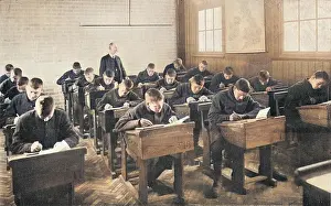 Desks: Borstal Inmates School Room