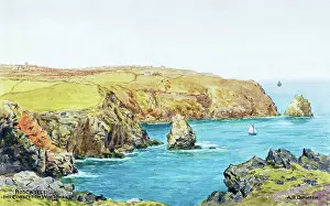 Boscastle: Boscastle, Cornwall, viewed from Willapark