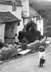 Whitewash: Boscastle, a Cottage 1906