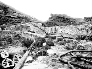 Boscastle: Boscastle, the Harbour 1893