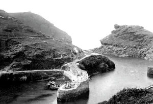 Boscastle: Boscastle, the Harbour 1894