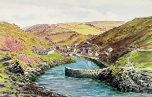 Boscastle: Boscastle Harbour, Cornwall