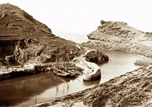 Boscastle: Boscastle Harbour, Victorian period