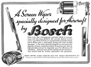 Wipers: Bosch Aircraft Windscreen Wipers