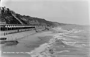 Huts: Boscombe Beach View from the Pier