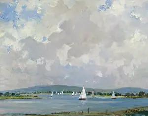 Dinghies: Bosham Harbour, Sussex
