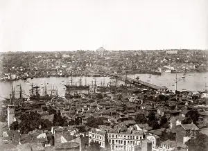 Bosphorous: Across Bosphorous, Constantinople, Istanbul, Turkey