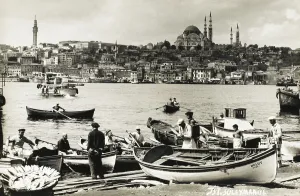 Boatmen: Across the Bosphorus to the Suleymaniye Mosque
