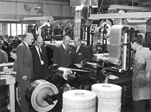 Managers: The Bosses visit the factory floor