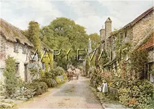 Bossington: BOSSINGTON/PORLOCK/1912