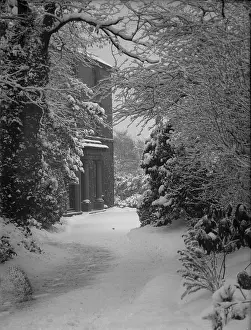Bostall: Bostall Hurst House (in snow)