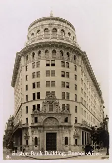 Rounded: Boston Bank building, Buenos Aires, Argentina, South America