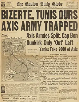 Longstop: The Boston Daily Globe - Allies capture Tunis & Bizerte