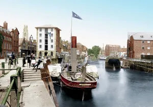 Doughty: Boston, Doughty Quay 1890