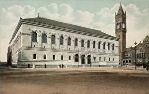Libraries: Boston Library. Boston