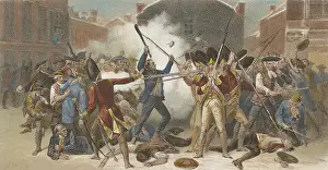 Lcgr1904: Boston Massacre, 1875, published in 1875 by