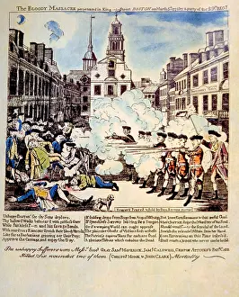 Redcoat: The Boston Massacre, March 5, 1770, broadside ?