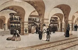 BOSTON SUBWAY 1892