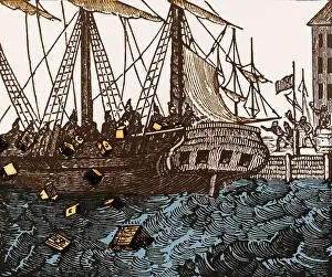 Imported: Boston Tea Party, 1773
