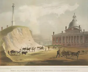 Landscaping: Bostons Beacon Hill in 1811, was drawn made