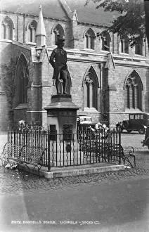 Lichfield: Boswell's Statue in Lichfield