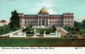 Bronx: Botanical Gardens Museum, Bronx Park, New York, USA