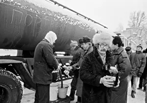 Bottled: Bottling port wine in Moscow, 1992