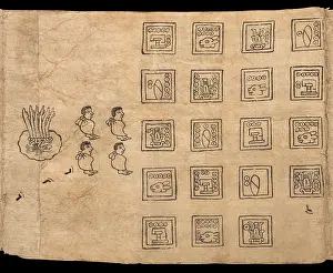 Inah: Boturini Codex, Museo Nacional de Antropologia, Mexico City