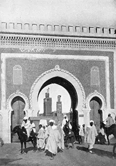 Jeloud: Bou Jeloud Gate, Fez, Morocco